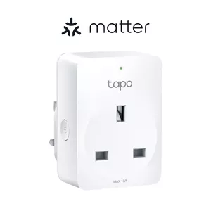 TP-Link Tapo Mini Smart Wi-Fi Plug Energy Monitoring Indoor White