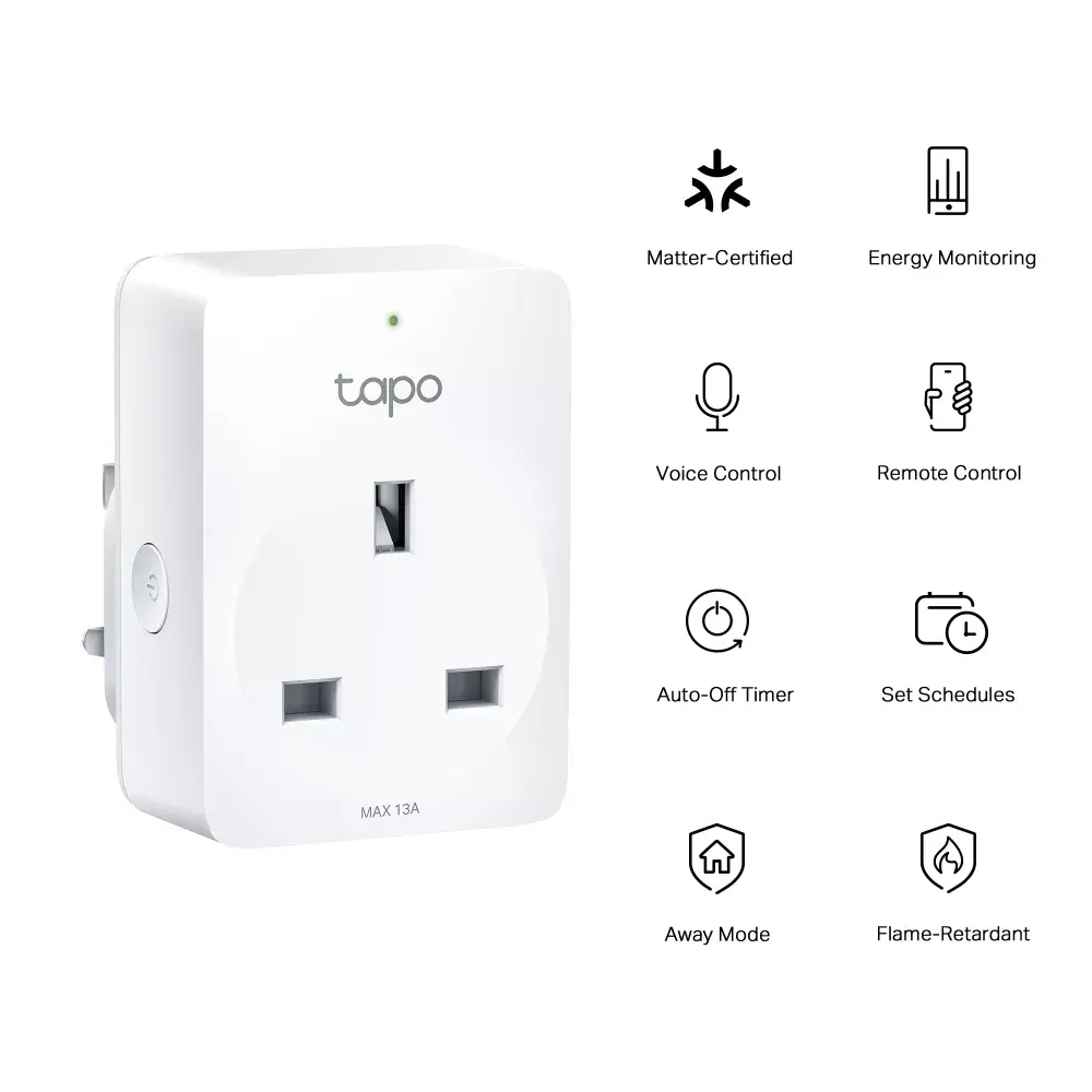 TP-Link Tapo Мини Умная Wi-Fi Розетка Photo 2