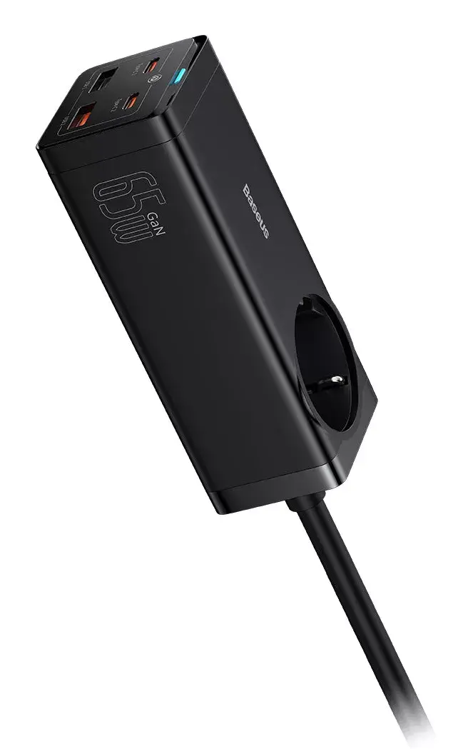 Baseus PSZM000901 barošanas adapters/invertors 65 W Photo 2