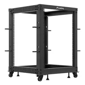 Напольный шкаф Lanberg OR01-6115-B 15U Черный 600 кг