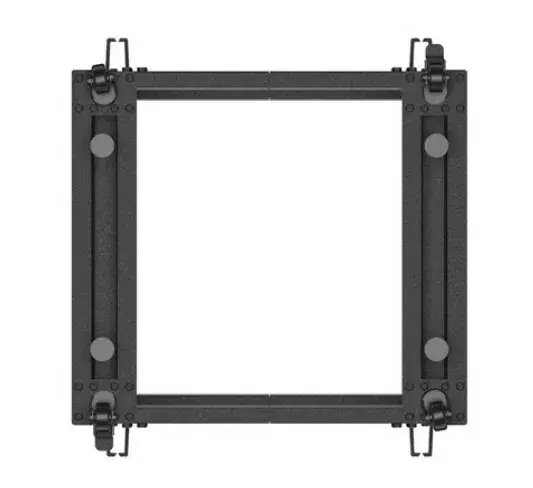 LANBERG OR01-6109-B open rack 9U 600x600 mm Photo 6
