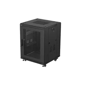 Напольный 19" шкаф LANBERG FF01-6615-23B 15U 600x600 мм