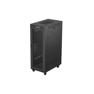 Rack cabinet LANBERG FF01-6032-23BL 19" freestanding 32U, black