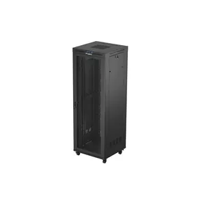 Напольный серверный шкаф LANBERG FF01-8847-23BL 19" 47U 800x800 черный