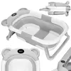 Bērnu vanna Springos SB0062 — silikona pārnēsājama ar termometru Photo 2