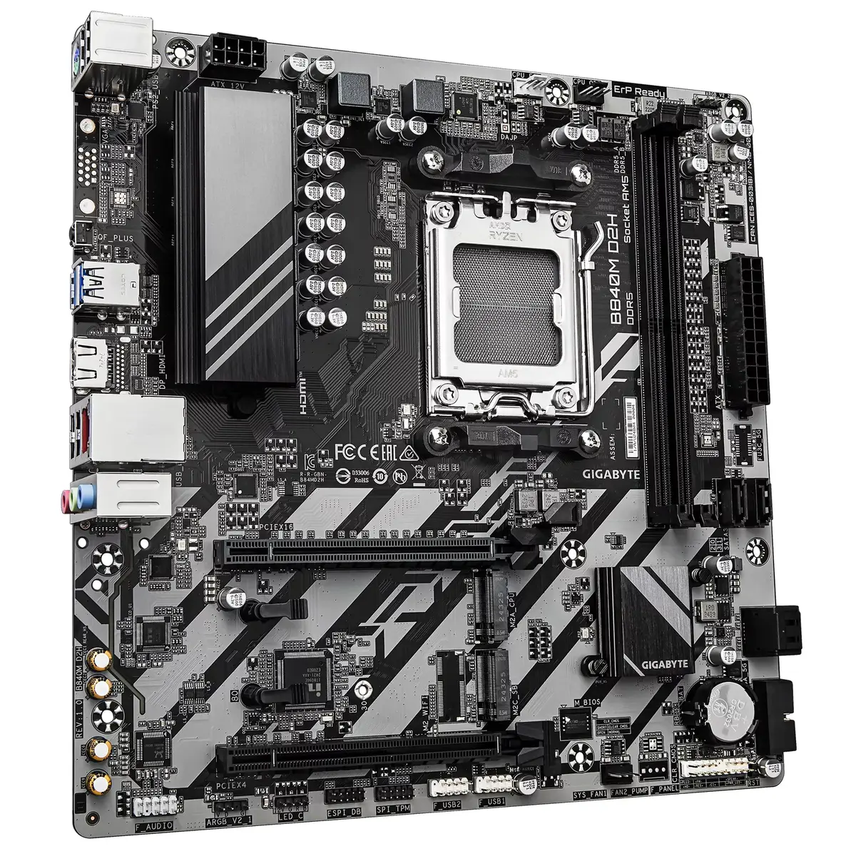 Материнская плата GIGABYTE B840M D2H, Код: B840M-D2H Photo 3