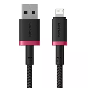 Charging cable Baseus Rychlon 2m USB to Lightning 2.4A, Red/Black