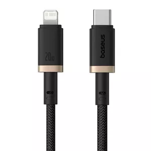 USB Lightning charging cable Baseus Rychlonabíjecí Dura 2 m 20W Black Gold