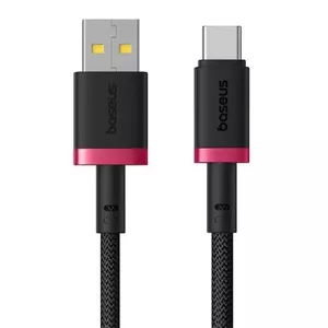 USB-C to USB-A cable Baseus Dura 1m 60W — red/black