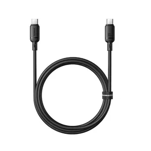 USB-C to USB-C cable Baseus Rychlonabíjecí Silky 1 m 100 W Black