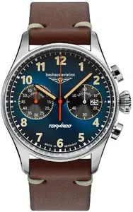 Часы Bauhaus Aviation Tornado 27723 42mm Черные