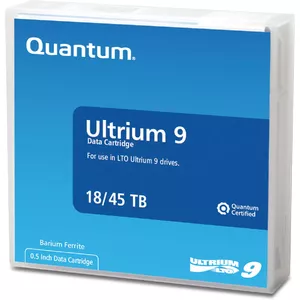 Quantum MR-L9MQN-01 Rezerves kopēšanas datu nesējs Tukša datu lente 18 TB LTO 1,26 cm