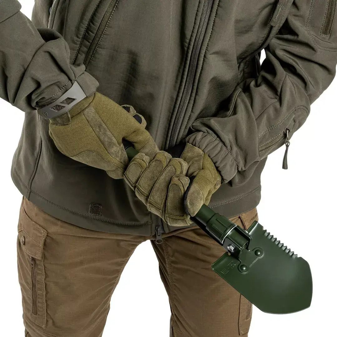 Складная лопата Mil-Tec Mini II — компактный сапёрный инструмент Photo 15