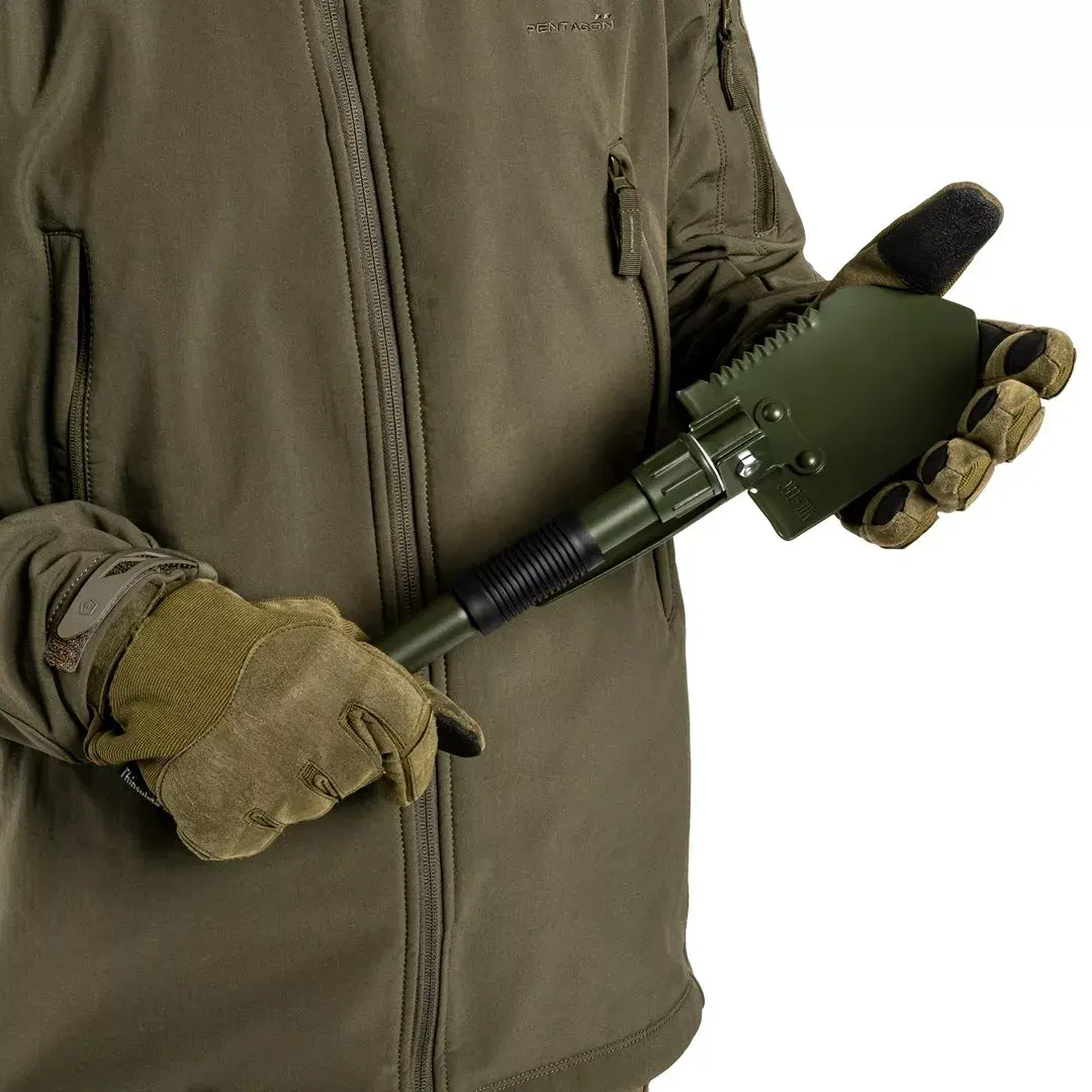 Складная лопата Mil-Tec Mini II — компактный сапёрный инструмент Photo 16