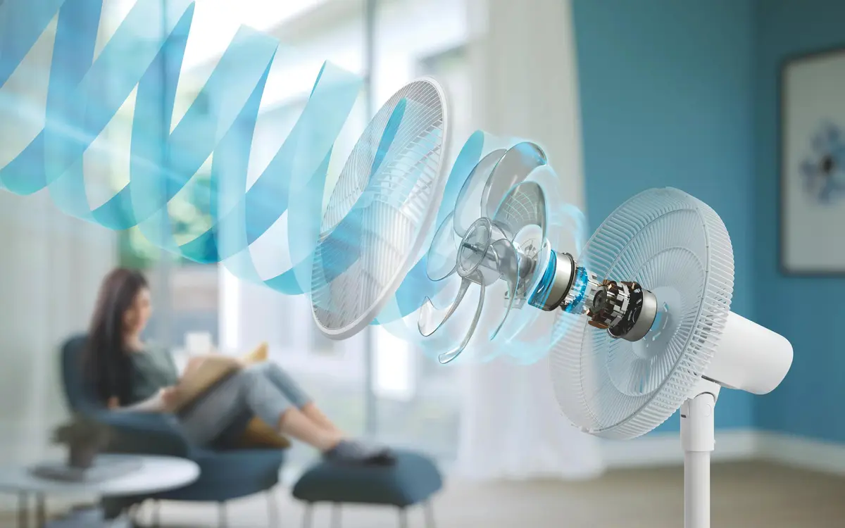 Grīdas ventilators Philips 2000 series CX2550/00 Photo 6