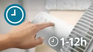 Fits into your schedule with the timer feature