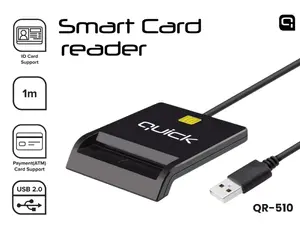Karti lasītājs Quick QR-510 USB — viedkartes lasītājs