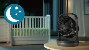 Stay cool overnight with the Quiet Sleep mode