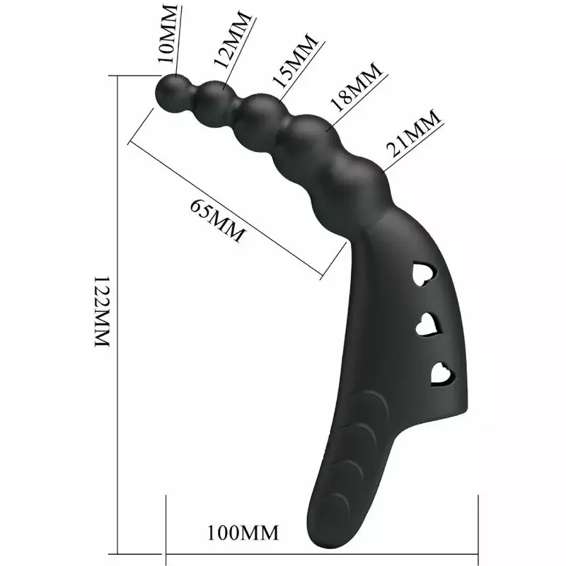 Finger vibrator pretty love Jordin — 10 modes Photo 7