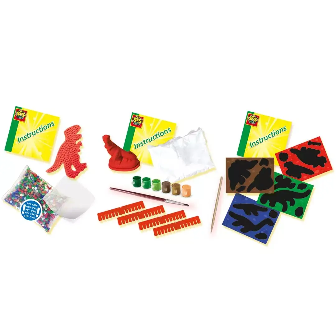 SES Dinosaurs 3 in 1 — детский набор для творчества Photo 2