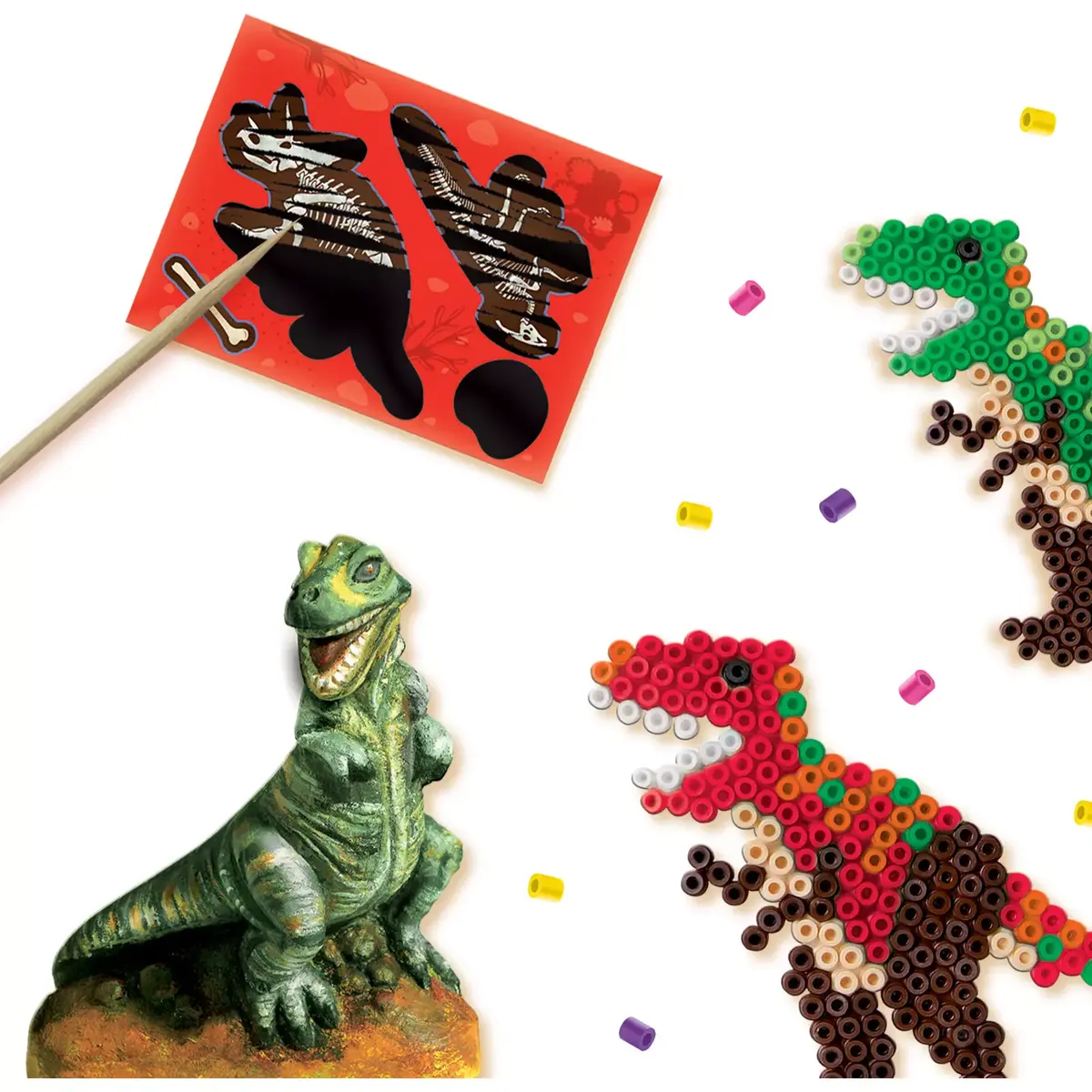 SES Dinosaurs 3 in 1 — детский набор для творчества Photo 3