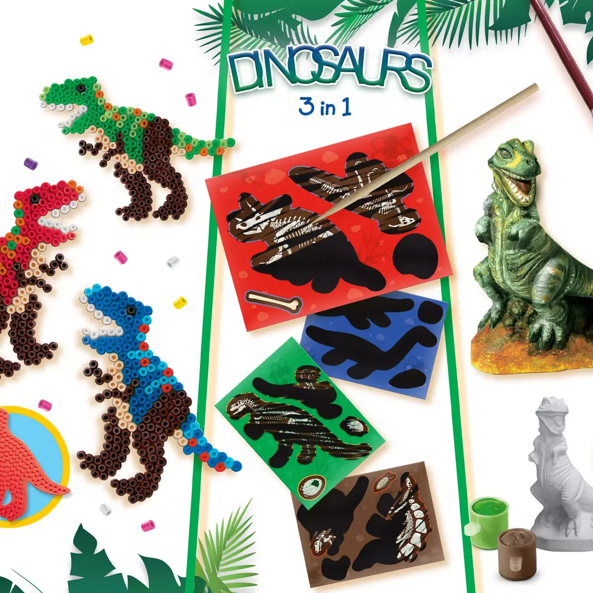 SES Dinosaurs 3 in 1 — детский набор для творчества Photo 4