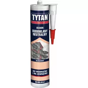 Construction Neutral Silicone Sealant Tytan 280 ml — Brown