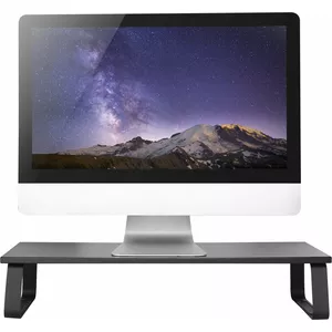 Monitor riser stand Mozos SINGLE-RISER-S — compact single riser for elevating displays