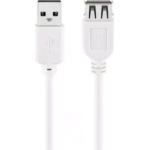 USB-A to USB-A cable GOOBAY 0.3 m white (JAB-1521969)