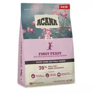 Сухой корм для котят ACANA First Feast Kitten Chicken 1,8 кг — корм для котят, с курицей