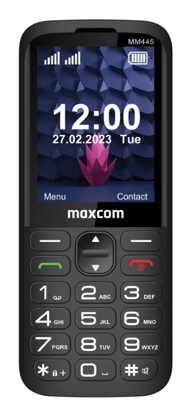 MAXCOM MM445 4G Mobilais tālrunis Monobloks