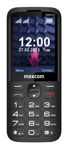 Мобильный телефон Maxcom MM445 4G Классический Dual SIM 2.8" 320 x 240 пикселей 1700 мАч Черный