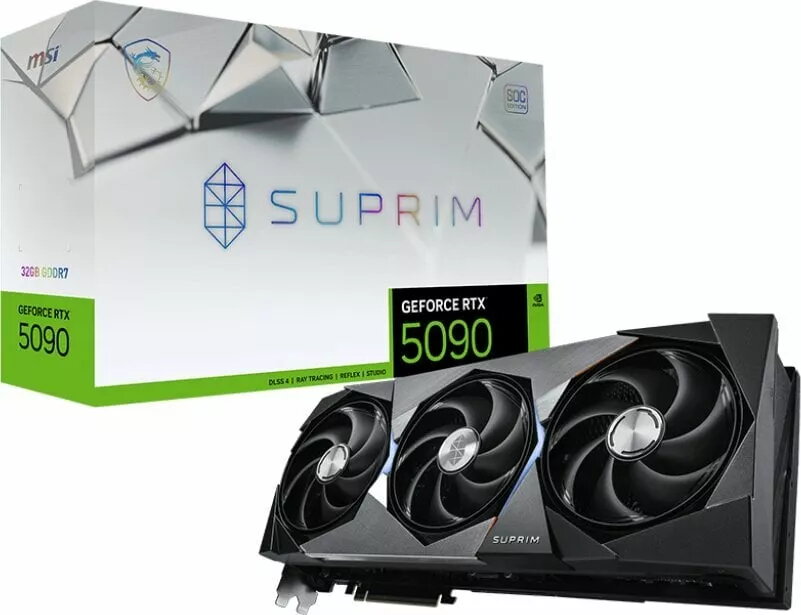Videokarte MSI GeForce RTX 5090 32GB