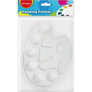 Paint Palette Keyroad Paleta malarska KEYROAD, hanging white