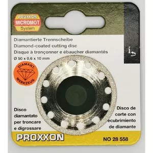 Diamond-coated cutting disc Proxxon, Ø50 mm × 0.6 mm for LHW and LHW/A