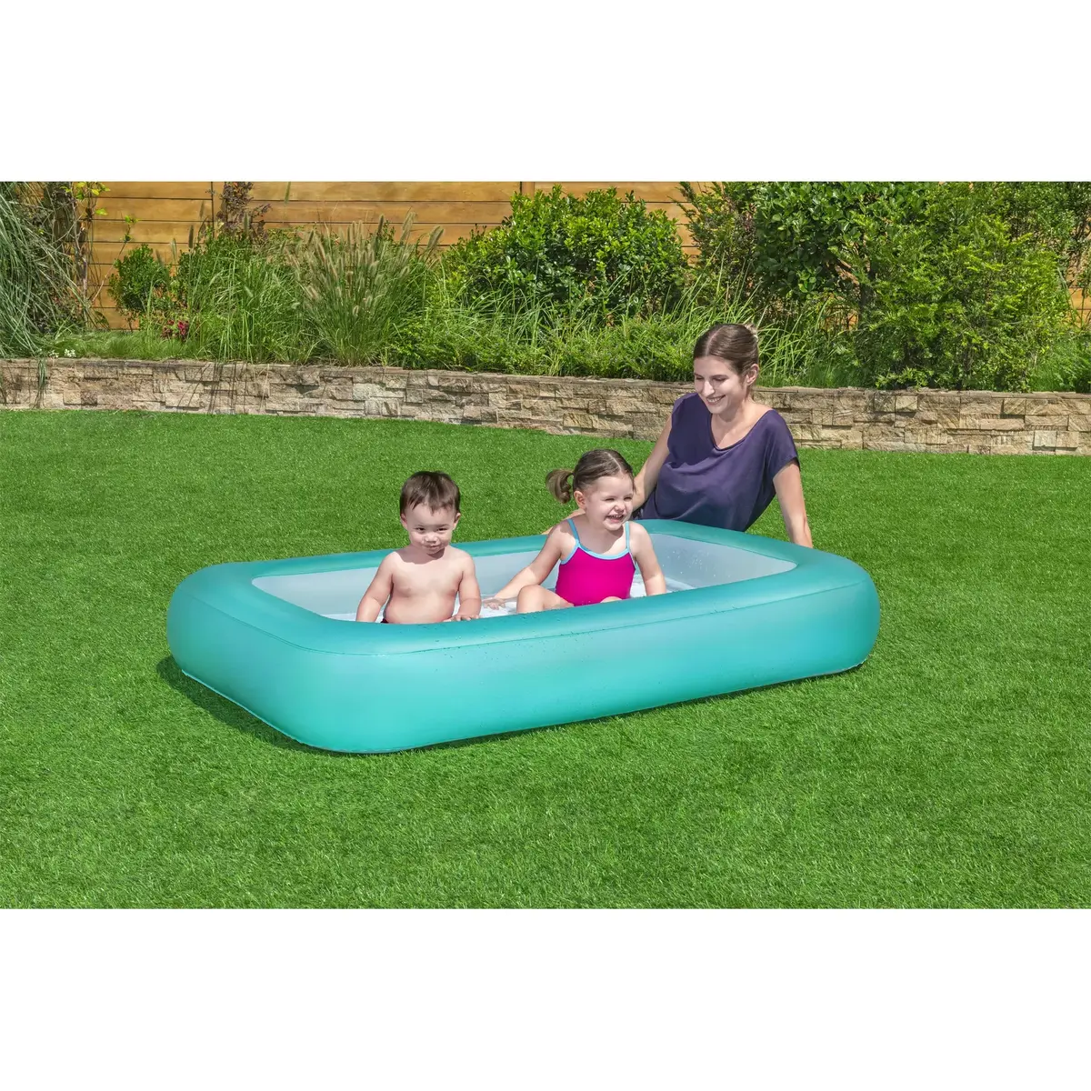 Надувной детский бассейн Bestway Aquababes 1,65×1,04×0,25 м Photo 9