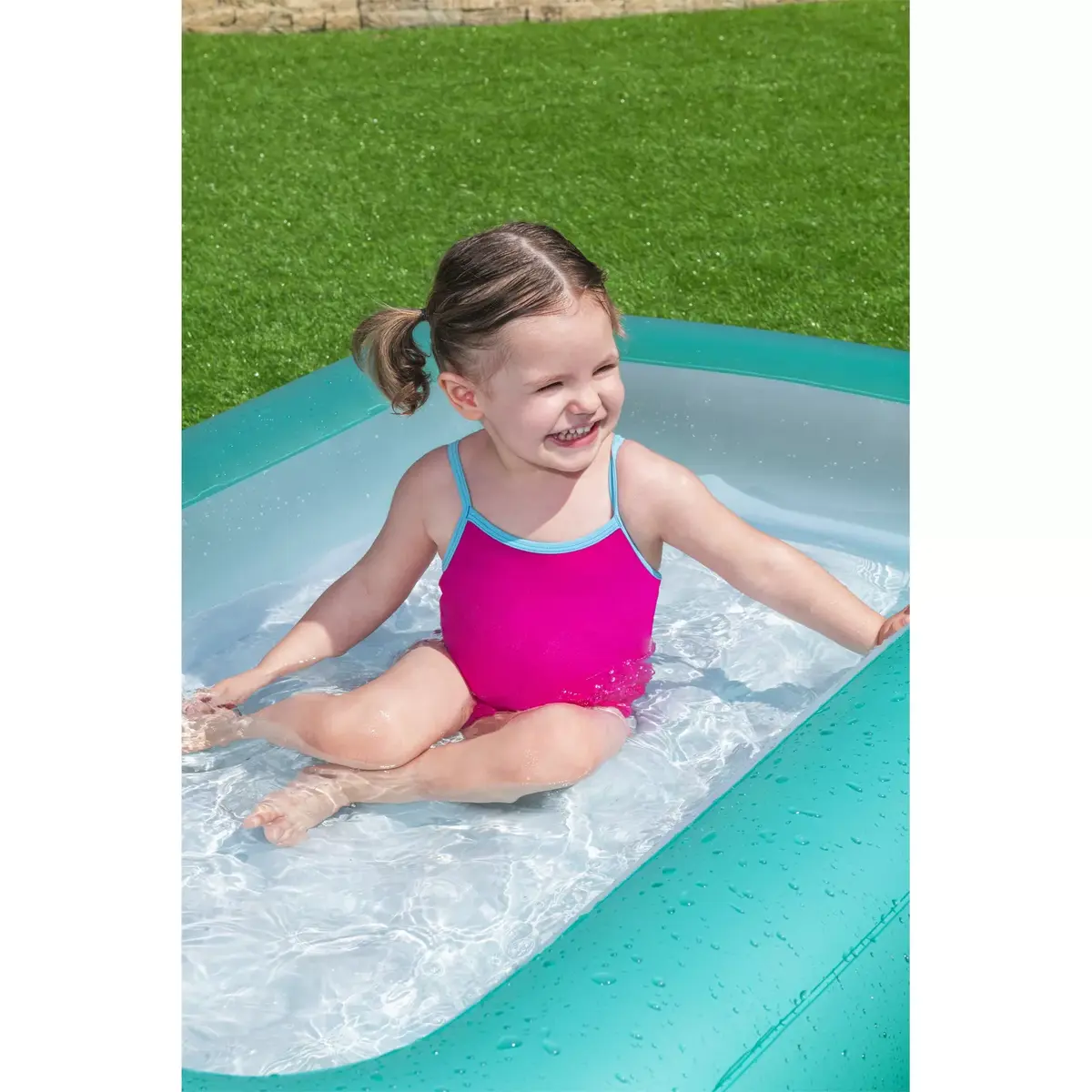 Надувной детский бассейн Bestway Aquababes 1,65×1,04×0,25 м Photo 13
