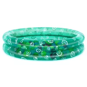 Inflatable Ball Pit and Play Pool Triton 73 L PVC, Round, Green, with 50 Play Balls