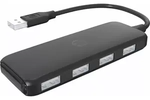 USB-хаб HP DHC-CT110C 4 порта USB 2.0, черный