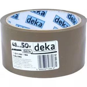 Iepakojuma lenta Deka TAŚMA PAKOWA PAKITA brūna 48 mm × 50 yd