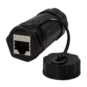Cable gender changer LOGON NETWORKING TWPGLAND84 RJ-45 Black