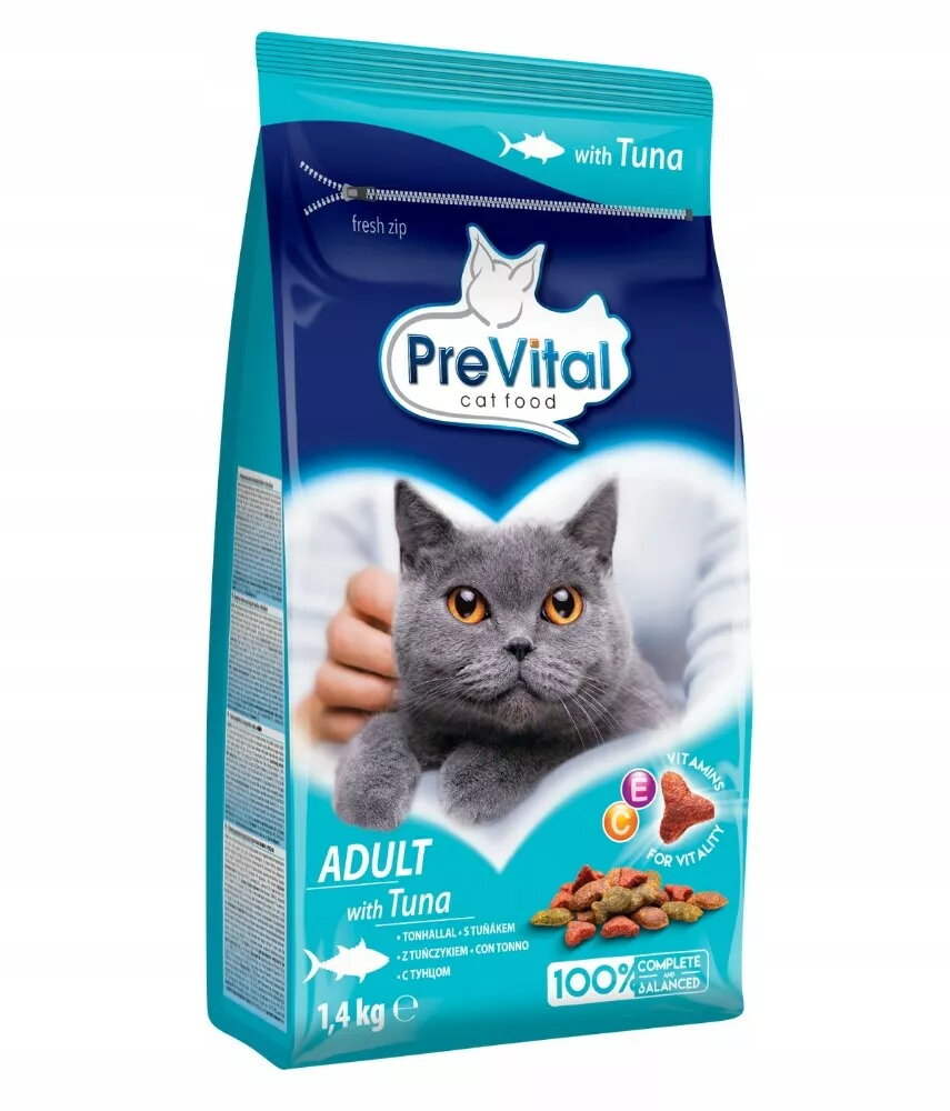 Sausais kaķu barība PREVITAL Adult Tuna