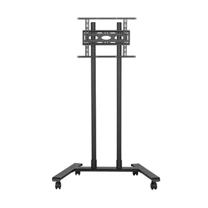 B-Tech Large Universal Flat Screen Trolley 1.6m VESA 600x400 70kg