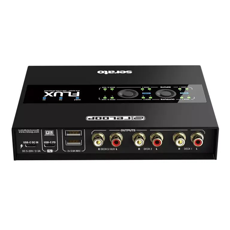 Reloop Flux USB Аудиоинтерфейс Photo 3