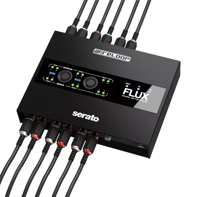 Reloop Flux USB Аудиоинтерфейс Photo 6