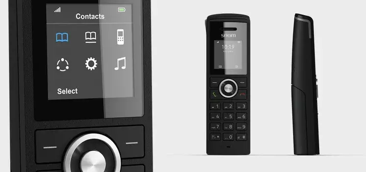 Беспроводной телефон Snom M25 Black Photo 2