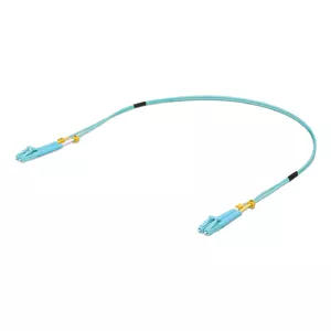Ubiquiti UACC-OFC-MM-0.5M Fibre Optic Cable LC LC Aqua 0.5m OM3