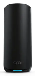 Mesh satelīts Netgear RBE870B Wi-Fi 7 Trīsjoslu Melns 4 iekšējās antenas WLAN datu pārsūtīšanas ātrums 11520 Mbit/s