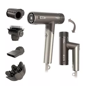 Matu fēns Shark SpeedStyle Pro Flex 4-in-1, moka/sudraba