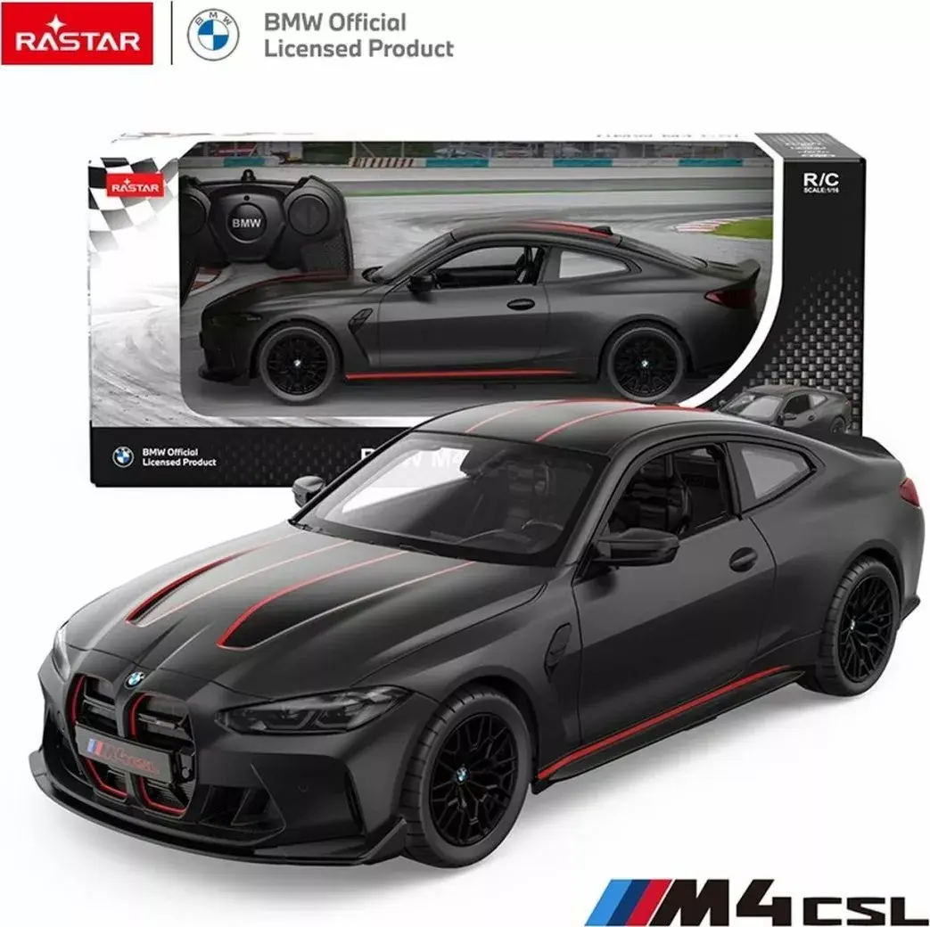 Rastar tālvadāmais auto BMW M4 CSL